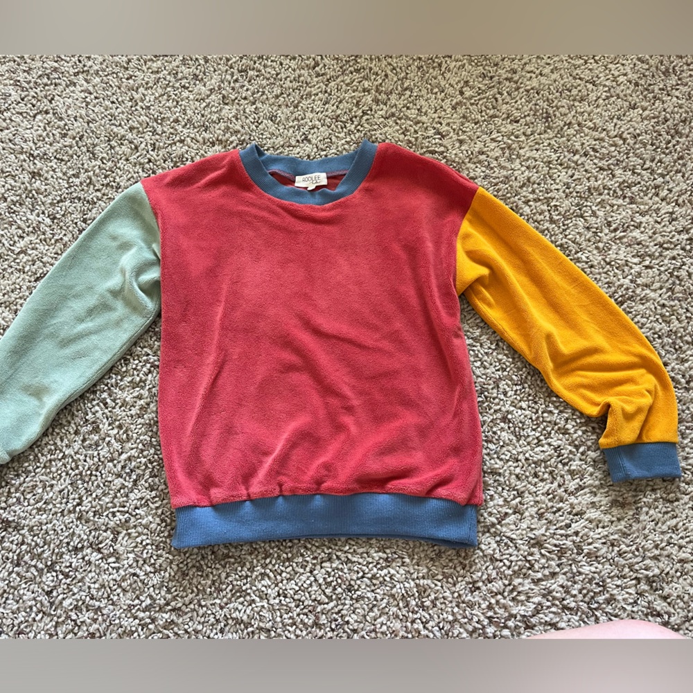 Velour Roolee sweatshirt